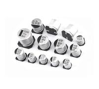 Condensateur électrolytique en aluminium CMS 10 pièces 6,3 V 10 V 16 V 25 V 35 V 50 V 1 UF 2,2 UF 4,7 UF 10 UF 22 UF 47 UF(25V2200UF 16x16.5)