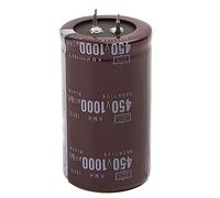 Condensateur électrolytique en aluminium haute fréquence 450 V 1000 UF parfait pour les bases de données, amplificateurs, appareils électroniques, condensateur haute fréquence