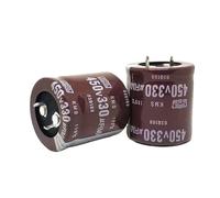 Condensateur électrolytique en aluminium, haute fréquence, basse impédance, 450v, 330UF, taille 25x50, 30x35, 30x40, 30x50, 2 pièces/lot(25x50)