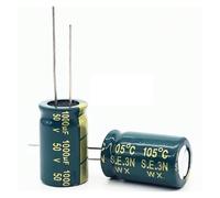 Condensateur électrolytique en aluminium, haute fréquence, basse impédance, 50V, 1000UF, 5 pièces/lot, 1000uf, 50v, 20%