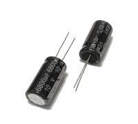 Condensateur électrolytique en aluminium, volume 13x25mm, 10v 10WV 10VDC 6800uf 6800MF 6800MFD 10000uf 100uf 220uf 330uf 470uf(10v470uf-6x7 20pcs)