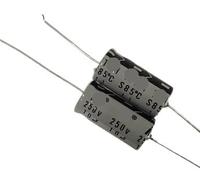 Condensateur électrolytique, Lot de 5 condensateurs électrolytiques polarisés axialement 250 V 10 UF x 20 mm