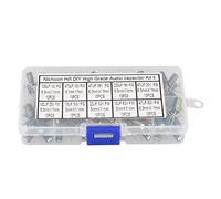 Condensateur électrolytique Pratique, Kit Assorti Condensateur Radial, Condensateur Audio 10 Valeurs 10V-63V, pour Les Passionnés d'électronique Amateur