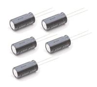 Condensateur Electrolytique radial 1000µF/25V - 105°C (5 Pièces)