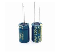 Condensateur électrolytique radial en aluminium, 160V, 100UF, 13x21, 20%, faible ESR/impédance, haute fréquence, 100000nf, 3 pièces/lot