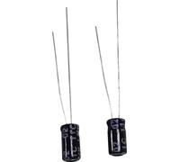 Condensateur électrolytique subminiature sortie radiale 2.5 mm 10 µF 63 V 20 % (Ø x H) 6 mm x 7 mm