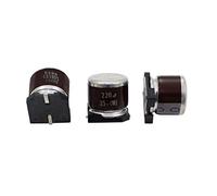 Condensateur Elko 10x radial 220µF 35V | Condensateur électrolytique SMD jusqu'à 105°C | 220uF Electrolytic Capacitor from Elna
