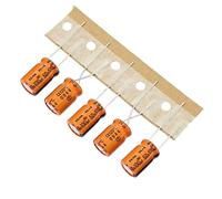 Condensateur Elko 20x radial 100µF 50V | Condensateur électrolytique jusqu'à 125°C | 100uF Electrolytic Capacitor from Elna
