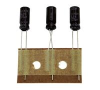Condensateur Elko 50x radial 220µF 6,3V | Condensateur électrolytique jusqu'à 125°C | 220uF Electrolytic Capacitor from United Chemi-Con