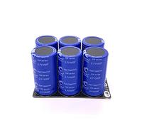 Condensateur Farad 2.7V500F, module à double rangée de condensateur Farad avec panneau de protection automobile Super 16V 83F 6PCS/1Set