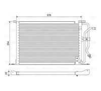 Condensateur Ford fiesta vi - VALEO - 822627