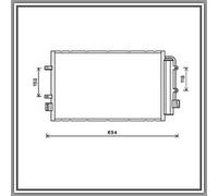 Condenseur, climatisation PRASCO FT929C001