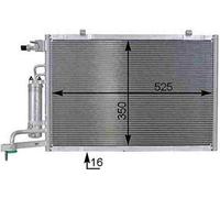 Condensateur MAHLE, climatisation Article : AC 7 000P