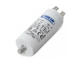 Condensateur MKA 20 µf 450V 40x70 + vis M8 + cosse double