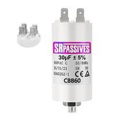 CONDENSATEUR MOTEUR À COSSE CBB60 30µF 30uF 450V DÉMARRAGE PERMANENT (845+831)