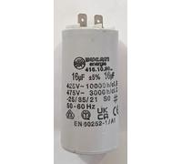 Condensateur permanent 16uf 475v ac, Ø36x70mm, simple faston 6.3mm,fond plat Utilisation pour: Nettoyeur haute pression, Pompe de Piscine, Porte de Garage Moteur divers