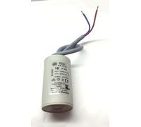 condensateur PERMANENT 16uF ± 5%/450 V pompe de piscine surpresseur fond plat Ø 40mm x L 70 mm sortie cable: faible encombrement
