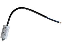 Condensateur Permanent 1µF, 450V AC, Câble 250mm, Pour Moteur Électrique Monophasé, Fixation M8