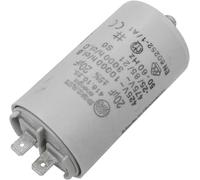 Condensateur permanent 20uf 475v ac, Ø40x70mm, simple faston 6.3mm,vis M8 faible encombrement Utilisation pour: Nettoyeur haute pression, Pompe de Piscine, Porte de Garage Moteur divers