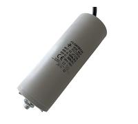 Condensateur Permanent 60 µF 450V avec Câble 250mm, Ø45 mm x120 mm - fixation M8 - fabriqué en Europe
