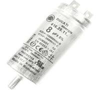 Condensateur Permanent 8 Mf 425v/475v Pour Lave Linge - 284977 G