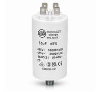 Condensateur Permanent Double Faston pour Moteur Monophasé - 425 à 475 V AC - 35 uF -