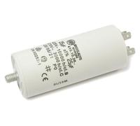 Condensateur permanent moteur 25 µF - 450V à Cosses - Ø40mm x 92mm - Fabriqué en Europe