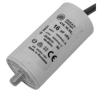 condensateur PERMANENT pompe de piscine surpresseur 16uF ± 5%/475 V Ø 36mm x L 70 mm sortie cable vis M8