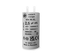 Condensateur pour Store Compatible Simu®- 2,5µF 6Nm - Cosses 2,8mm - GARANTIE 2 ANS