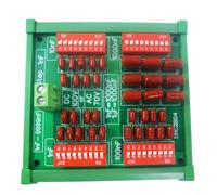 Condensateur programmable 1nF à 9999nF avec étape 1nF, type de film polypropylène pour les tests électroniques, l'éducation et la conception expérimentale, carte PCB verte avec bornes à vis (avec