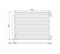 Condensateur Renault megane - VALEO - 822569