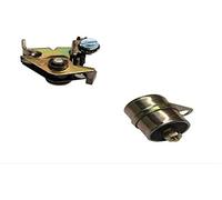 CONDENSATEUR + RUPTEUR ALLUMAGE MOBYLETTE PGT 101 102 103 104 105 BB VIS PLATINEES CYCLOMOTEUR