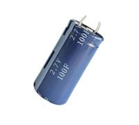 Condensateur SuperFarad 2, 7 V 100 F pour une puissance constante | Construction en aluminium pour une stabilité de puissance dans des conditions extrêmes, offrant une énergie fiable