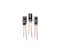 Condensateurs 100 pièces 16v220uf 6x11mm condensateurs électrolytiques en aluminium Composant