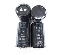 Condensateurs 2PCS/10PCS Snap-in PSU Condensateur, 680uf 400v 30x50mm 400V680uF KHzIgRdY (Size : 10PCS)