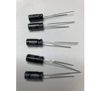 Condensateurs Chimiques, 1µF, 63V, 105°C, Lot de 5 Pièces