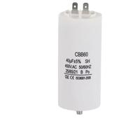 Condensateurs de démarrage moteur CBB60 450 V CA 40 µF avec goujon de fixation for compresseur d'air et pompe à eau