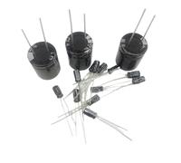 Condensateurs électrolytiques en aluminium 10 V, 100/500/1000 pièces, 100 UF, 220 UF, 330 UF, 470 UF, 680 UF, 1000 UF, 2200 UF, 3300 UF, 4700 UF, 10000 UF(10V 2200UF 100PCS)