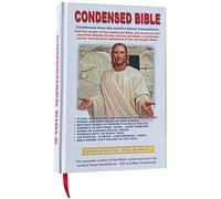 Condensed Bible, Second Edition 2025, Half-Length hard cover Bible in chronological order, 300 Photos, 30 Maps, Clear Translation