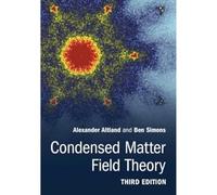 Condensed Matter Field Theory