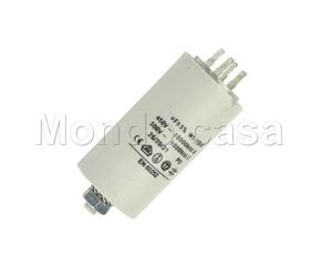 Condenseur 20 Mf Pour Moteur Machine à Laver Candy Rex LG Remous Ariston Samsung
