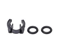 Condenseur AC avec Clip de Ligne Dure 88718, Remplacement de Verrouillage | Construction ABS Haute Durabilité Résistance Abrasion Anti Vieillissement Anti Fissuration Fixation Sûre Tuyauterie Attache