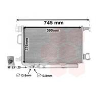 Condenseur Avec Bouteille Pour Mercedes Classe C W203 De Juin 2004 À Fév 2007 Version 1.8 105kw