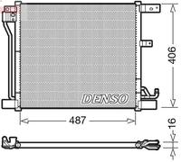 Condenseur, climatisatio DENSO DCN46018 pour NISSAN JUKE (F15) 1.6 2010-2019