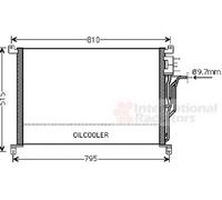 Condenseur, Climatisation Audi A8 De 08/2007 À 07/2010