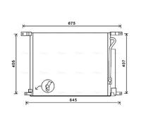 Condenseur, climatisation AVA COOLING DWA5139D AVA