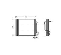 PRASCO MCA5001D Condenseur, climatisation