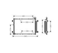 Condenseur, climatisation AVA COOLING SZ5075D AVA