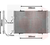 Condenseur, Climatisation Citroën C5 Iii De 07/2010 À Aujourd'hui