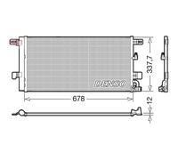 DENSO DCN02001 Condenseur, climatisation